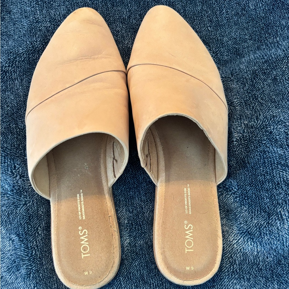 TOMS Women's Jade Natural Beige Mules